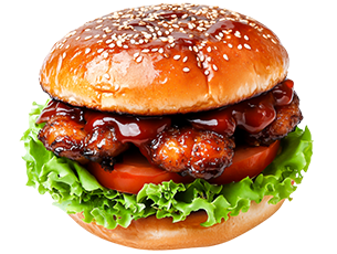 Barbeque Special Burger with Chilitoma